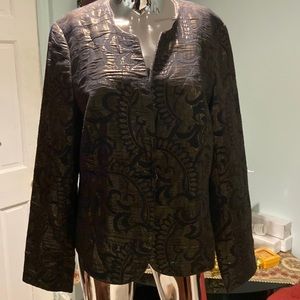 Black and Gold Blazer